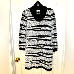 Calvin Klein Cowl Neck Sweater Dress